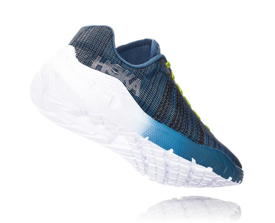 Hoka One One Tenisky Panske Námornícka Modrá/Biele - EVO Rehi - 46107-LXDF